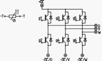 Типовая схема включения SKiiP02AC066V1